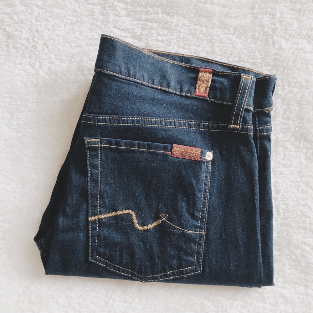 7 For All Mankind Cropped Gwenevere jeans - Picture 2 of 8